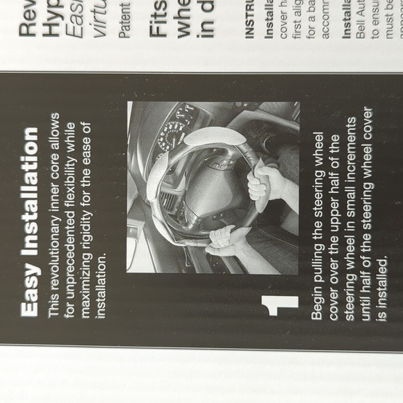 Bell Hyper flex Core Steering Wheel Cover - Picture 3 of 5